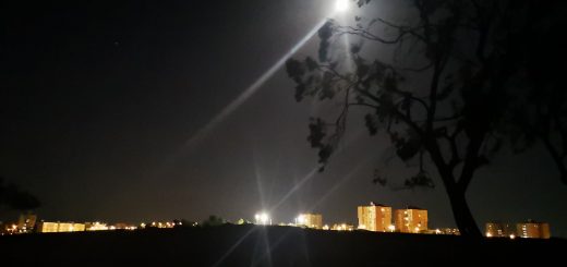 ערוץ ארבעת הבורות: טיול ליל ירח מלא בסמוך לעיר ערד