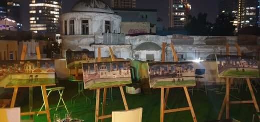 מול נוף עוצר נשימה: סדנת ציור קסומה בלב תל אביב