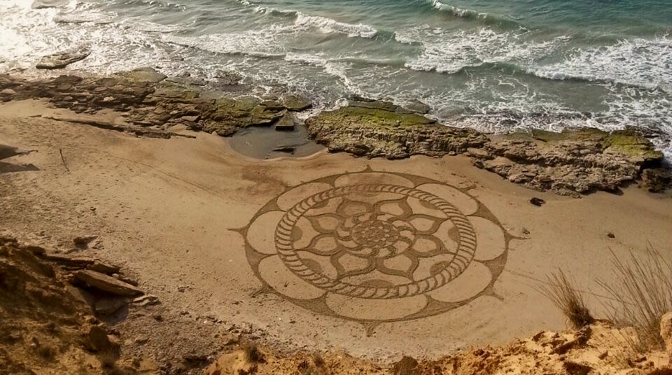 מנדלות חוף בחיפה: בואו לצייר מול הנוף הכי יפה בטבע!!
