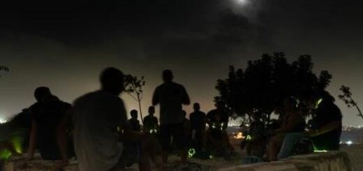 טיול ליל ירח: טיול ערב בגבעות מרר
