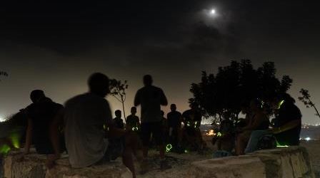 טיול ליל ירח: טיול ערב בגבעות מרר