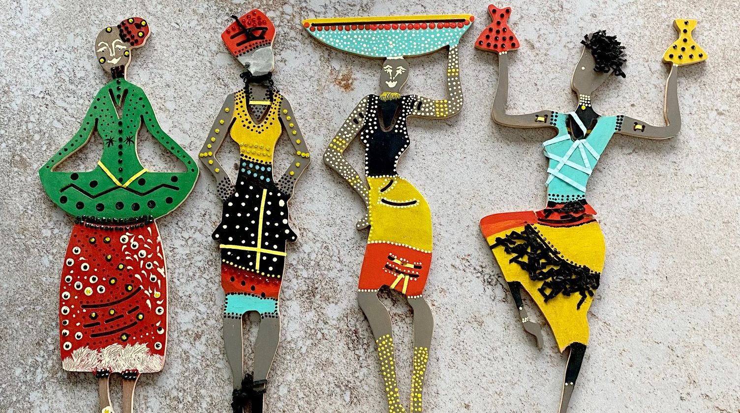 Create African artwork for your home decor