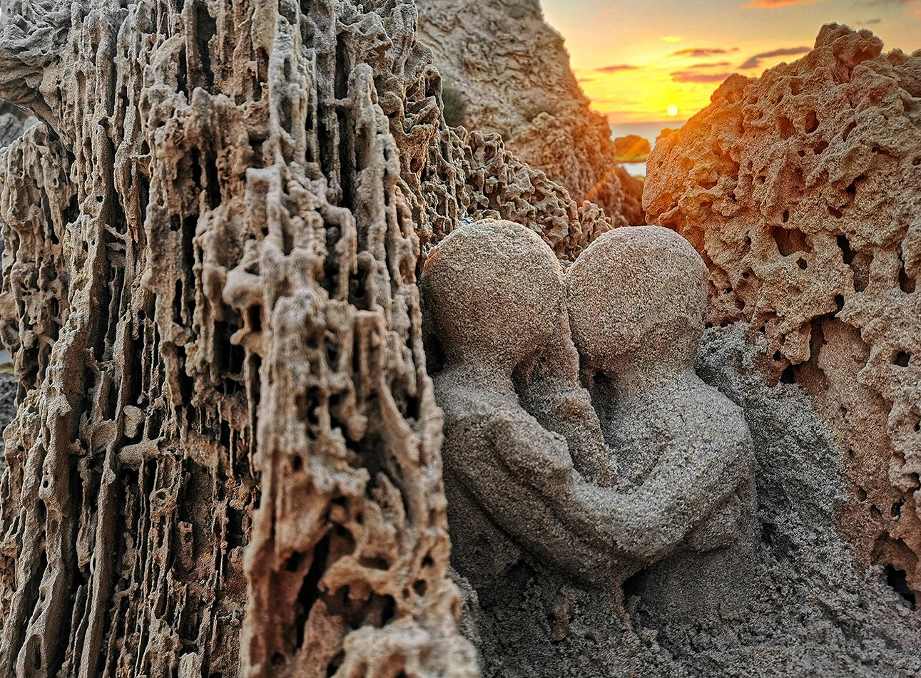 אמנות בטבע: סדנת פיסול בחול